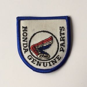 Vintage Honda genuine parts patch